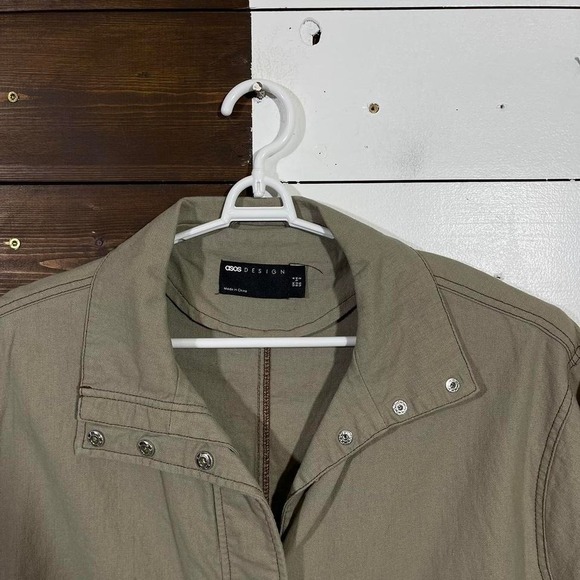 ASOS Oversize Cropped Jacket - Picture 3 of 6